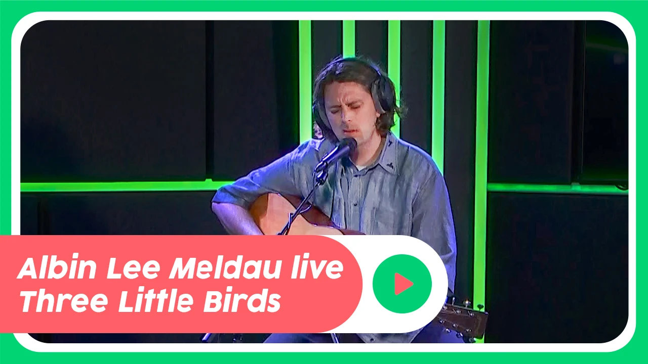 Albin Lee Meldau - Three Little Birds (Bob Marley cover) live @ Ekdom in de Morgen