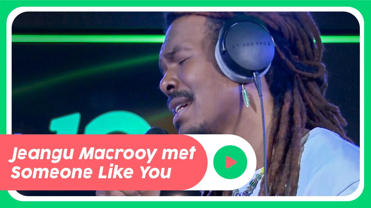 Jeangu Macrooy - Someone Like You (Adele cover) live @ Ekdom in de Morgen