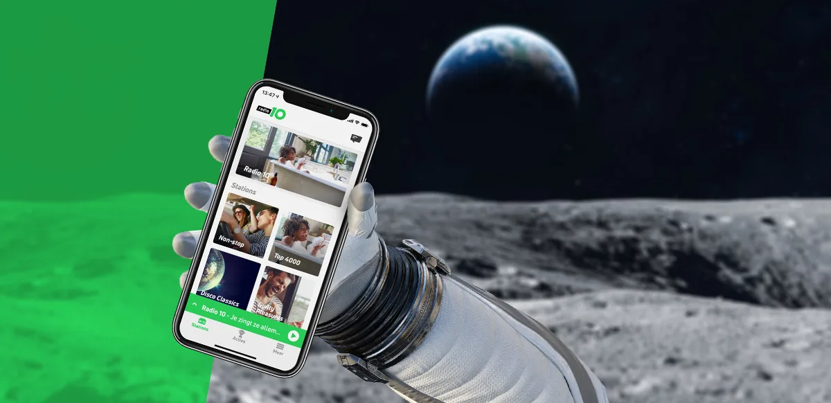De app van Radio 10 is vernieuwd!
