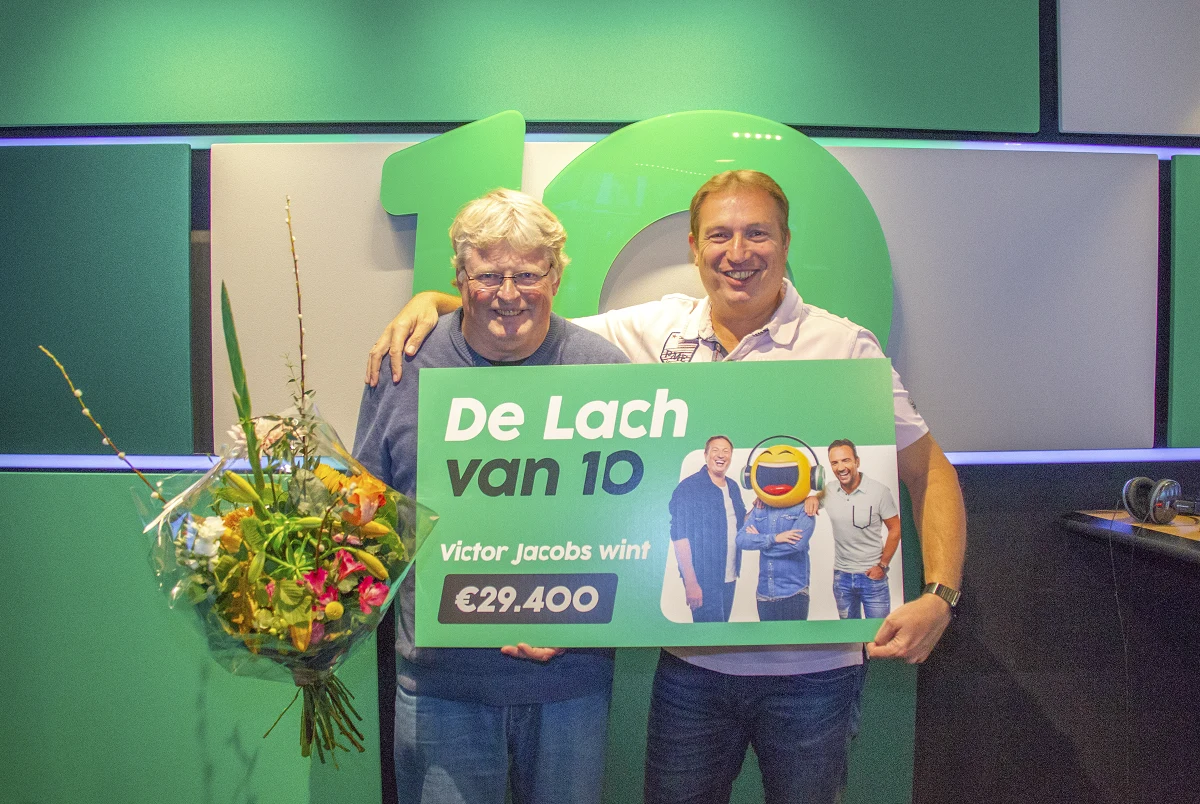 Lach Jan Joost van Gangelen levert Victor Jacobs €29.400,- op
