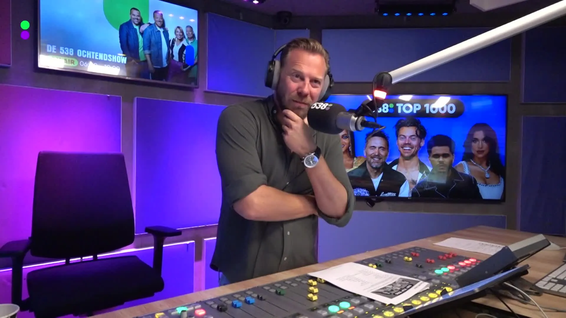 Peter Heerschop neemt het weekend door met De 538 Ochtendshow