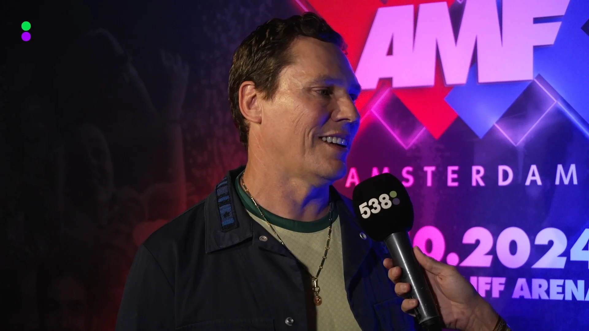 Jordi Warners sprak Tiësto op AMF
