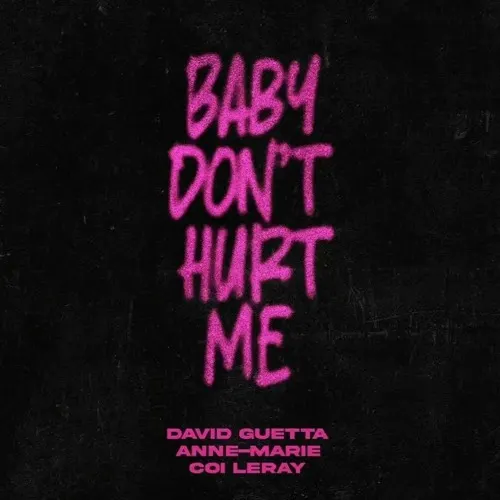 De nieuwe Dance Smash is voor David Guetta & Anne-Marie & Coi Leray met Baby Don't Hurt Me