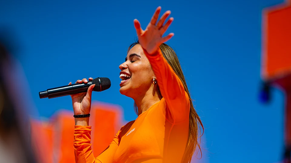Zoë Tauran op 538 Koningsdag