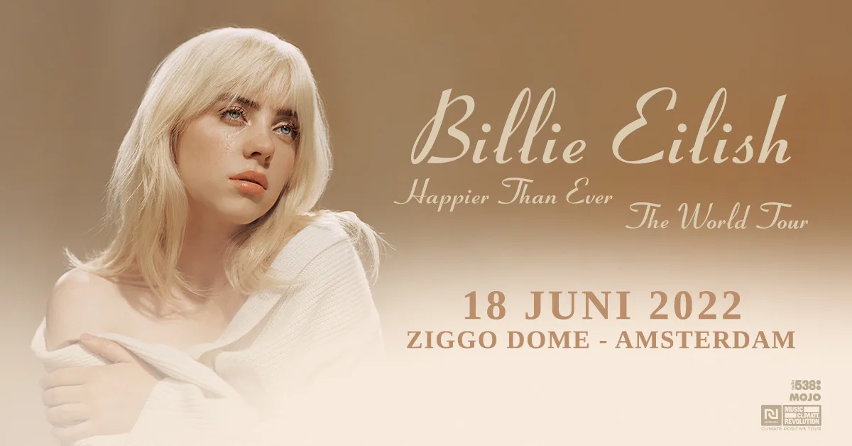 Billie Eilish komt naar Nederland en jij kan erbij zijn!