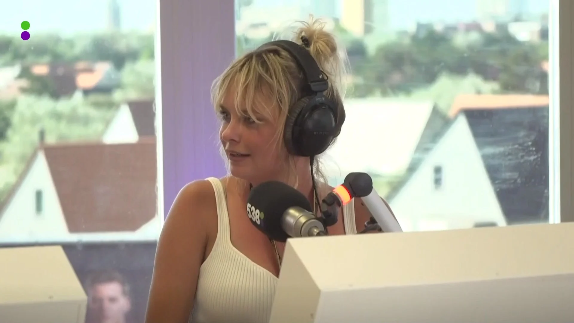 Sylvana IJsselmuiden in de studio!