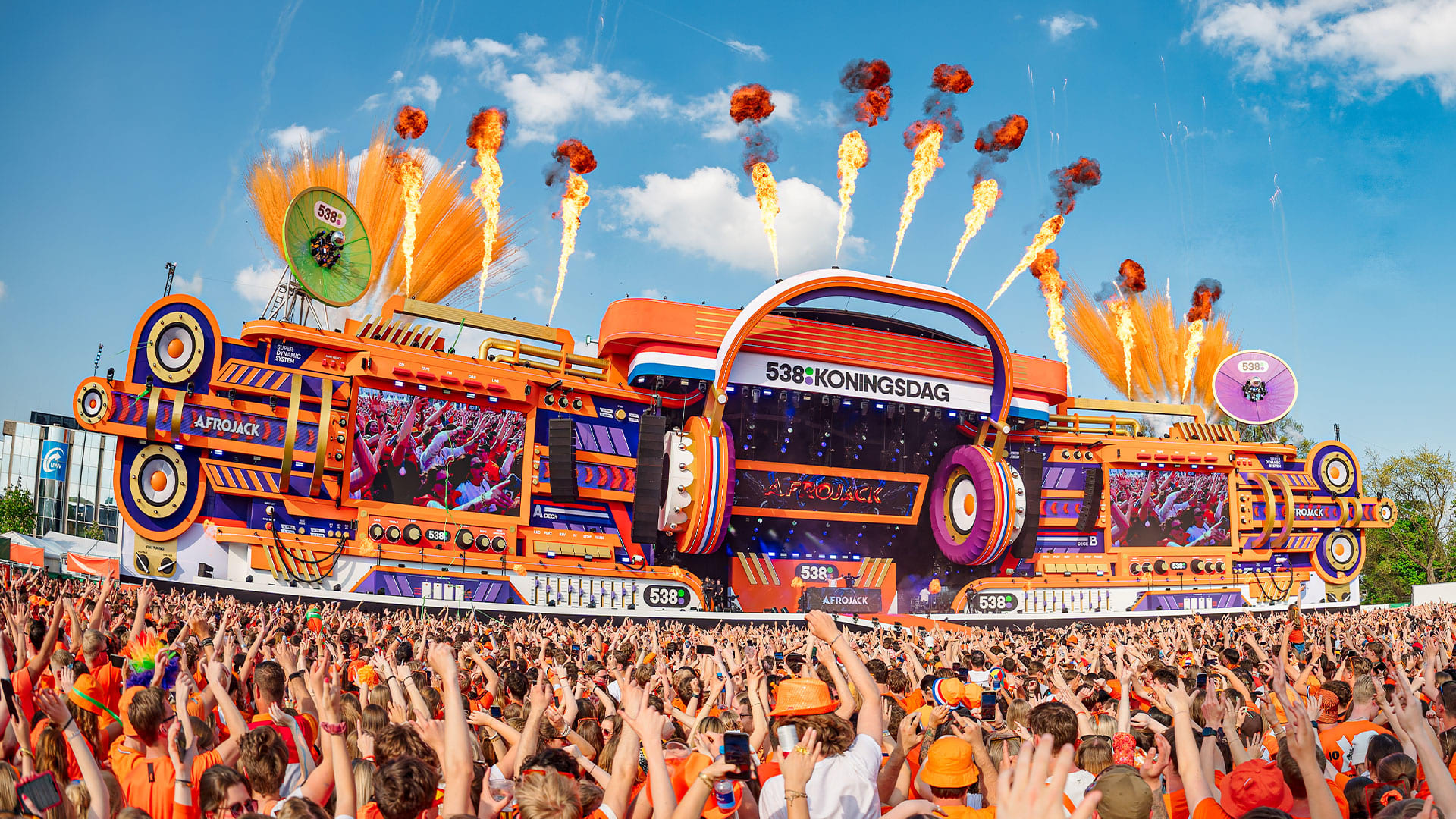 Zo kijk en luister je live mee naar 538 Koningsdag 👑