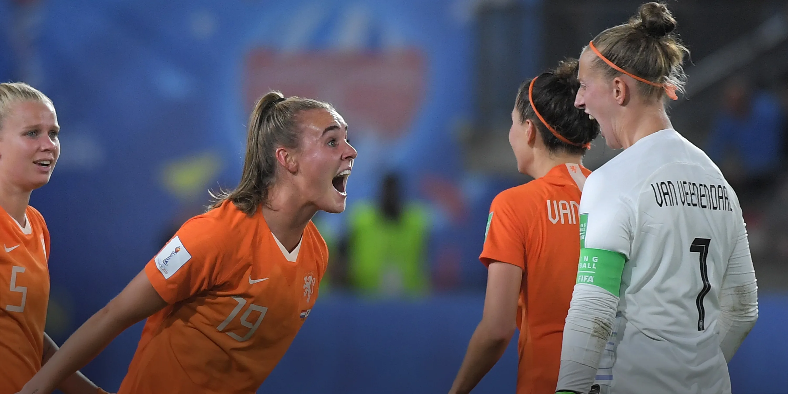 Aanvoerder Sari van Veenendaal: penalty was terecht