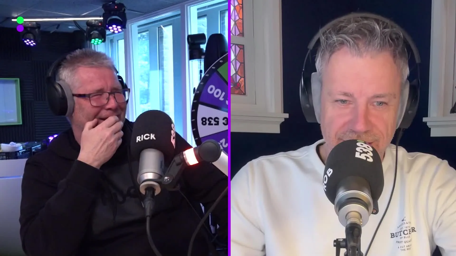 Rob Scheepers over levende paling in buik