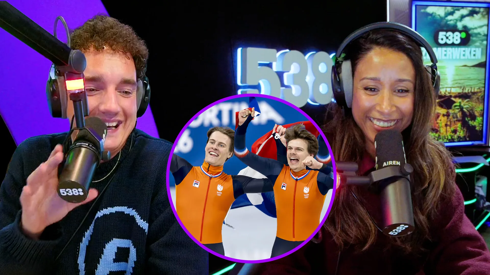 Melle en Jens pakken prachtige medailles op de Olympische 500 meter. En wij spreken hun trotse vader 🥈🥉