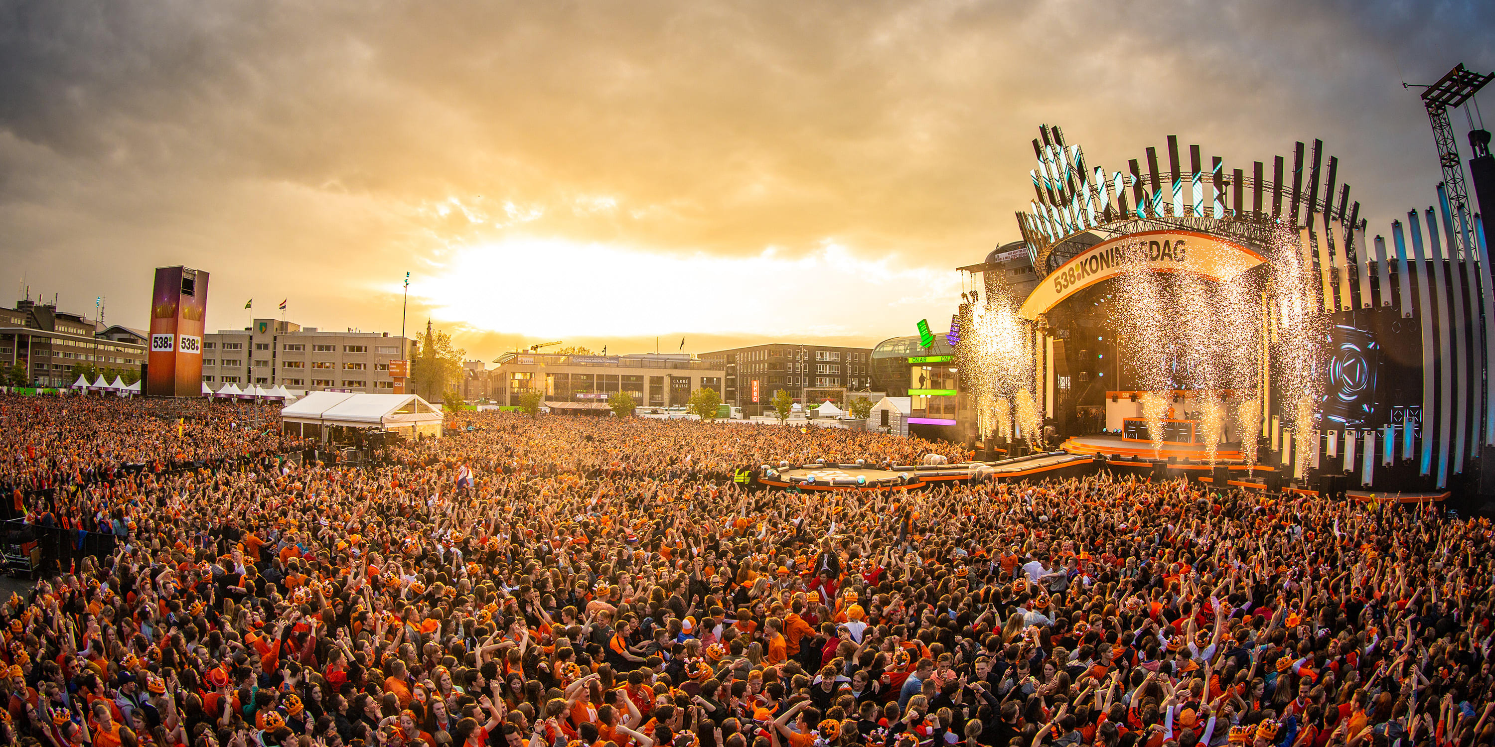 Koningsdag vier je samen met 538!