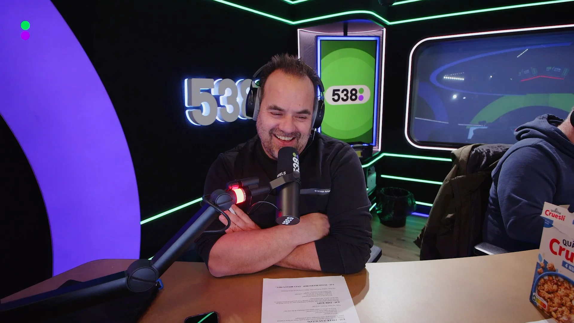 Jarige Jade aan de telefoon in De 538 Ochtendshow!