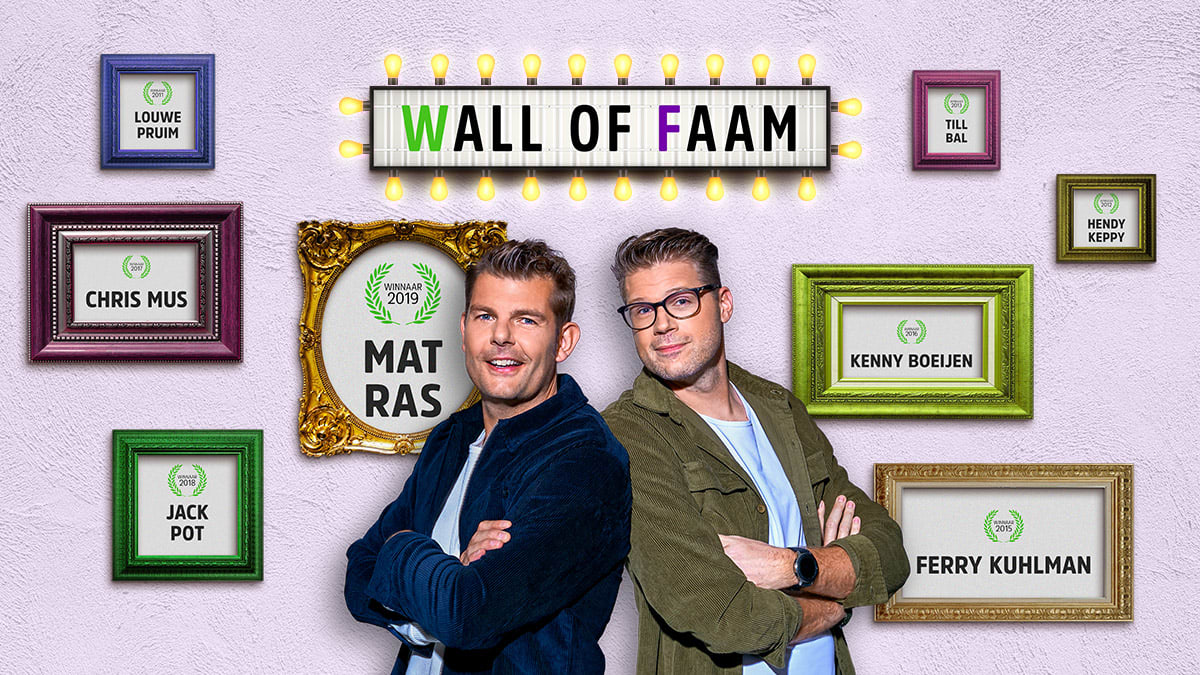 Alle Faamnamen uit de geschiedenis op een rij