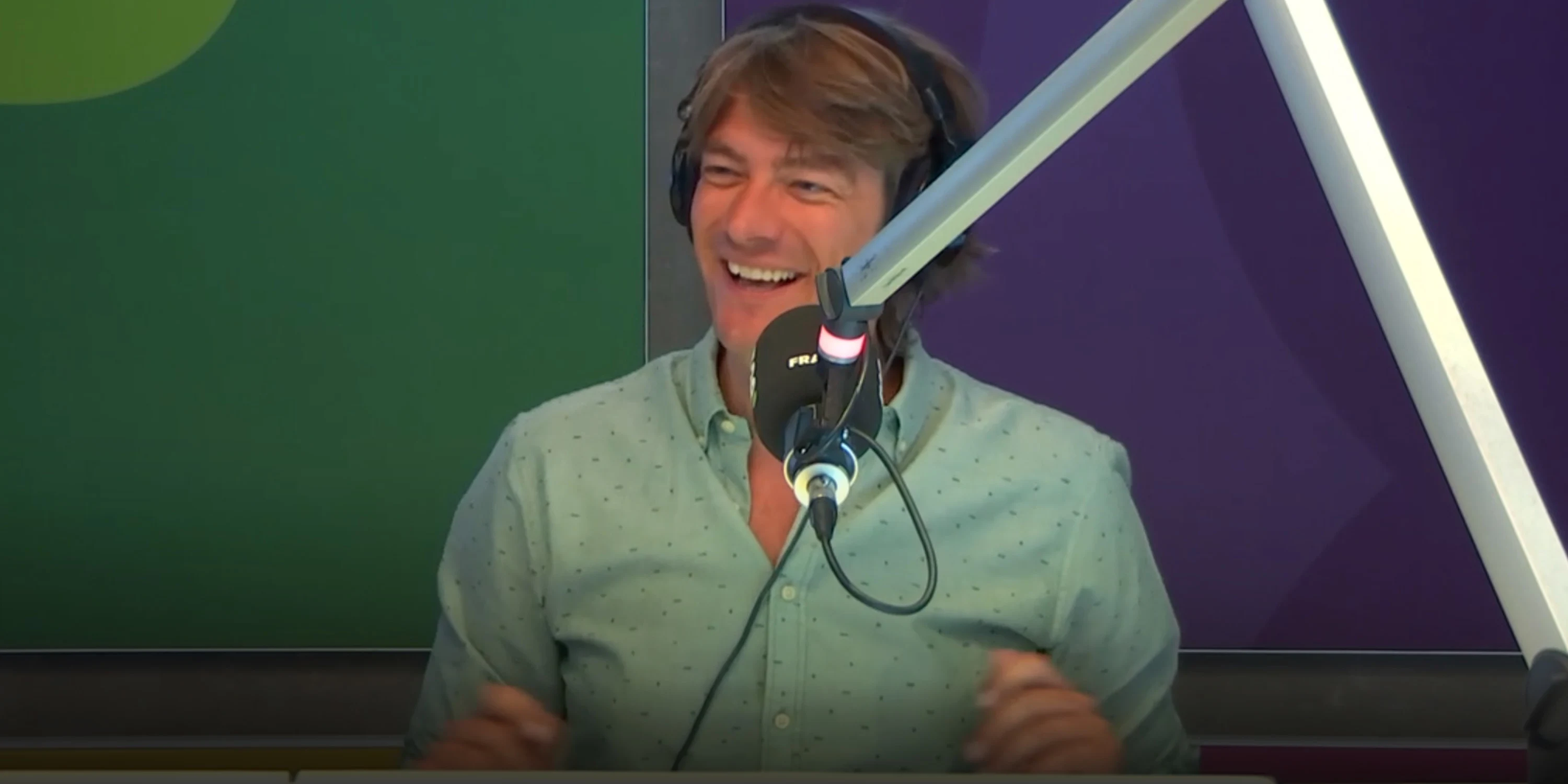 Frank belandde per ongeluk op een nudistenstrand...