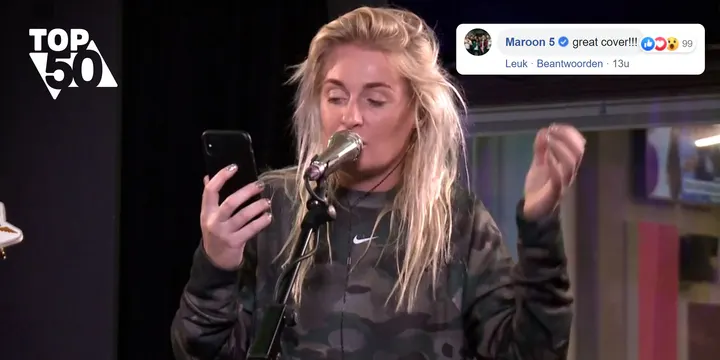 Maroon 5 onder de indruk van cover Miss Montreal