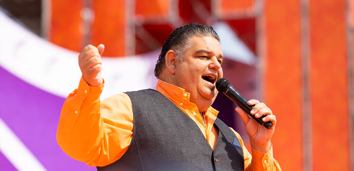 Het was genieten met Django Wagner op 538 Koningsdag!