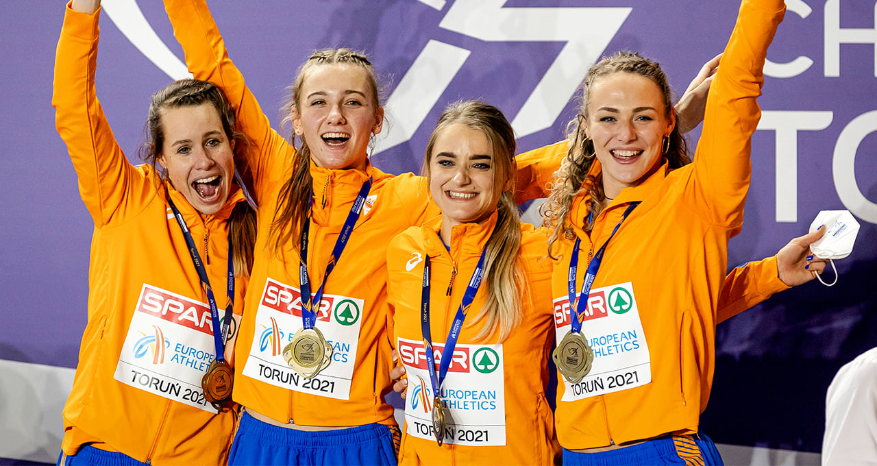 Lieke Klaver pakte Europese titel op 4x400 meter estafette!