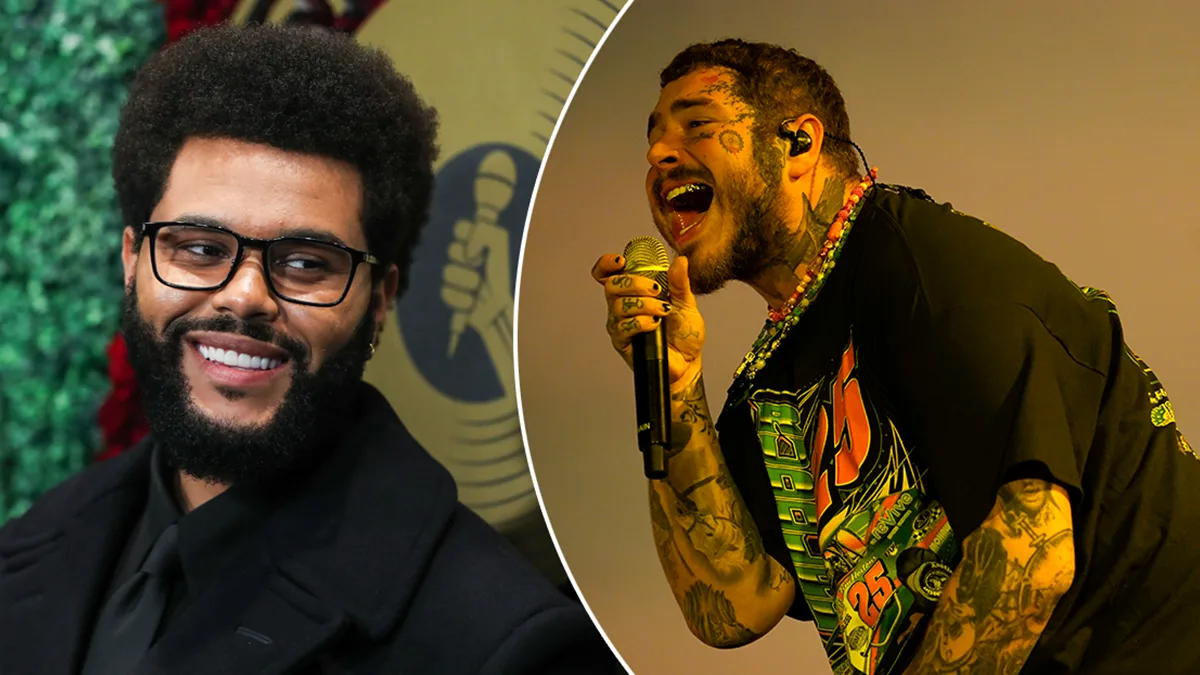 The Weeknd en Post Malone doen het met elkaar!