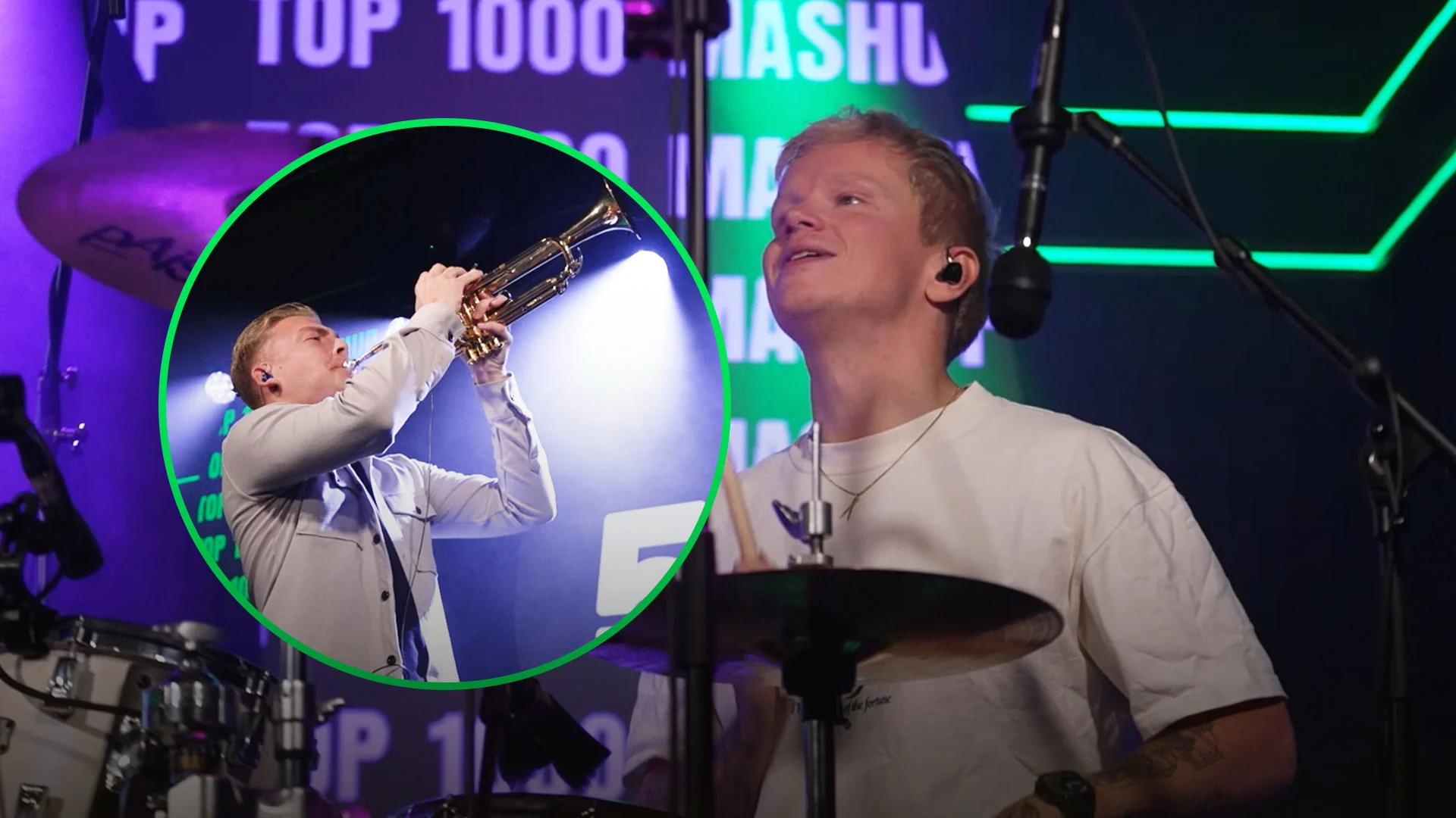 Check hier de 538 Top 1000 mashup! 💚💜