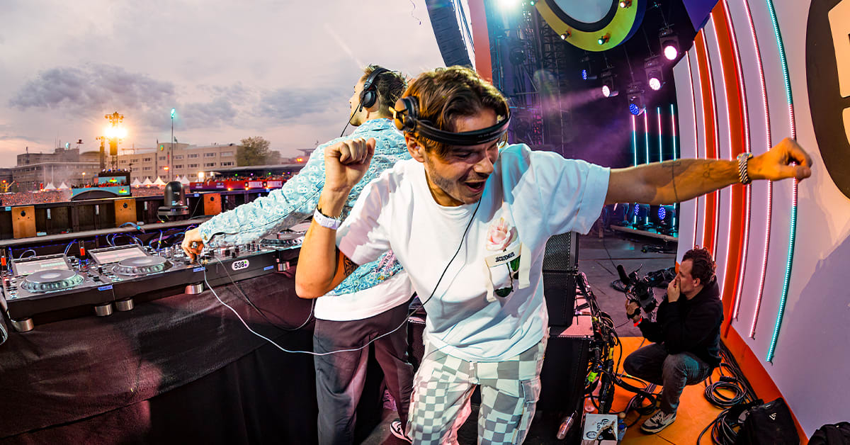 Lucas & Steve knallen op 538 Koningsdag