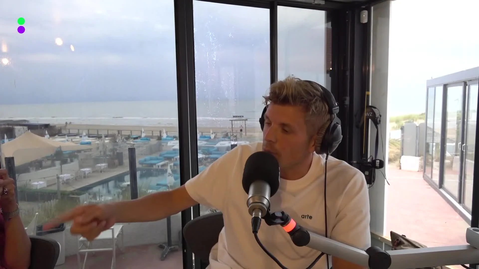 Jaap Reesema bij De Coen en Sander Show