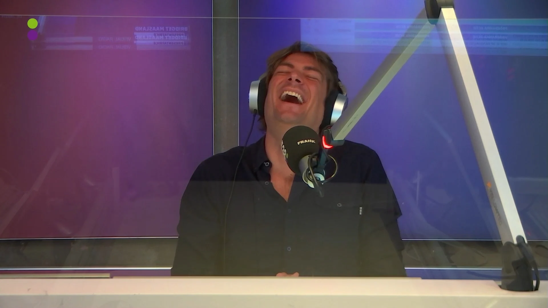 Bridget Maasland had doorschijnende trui aan