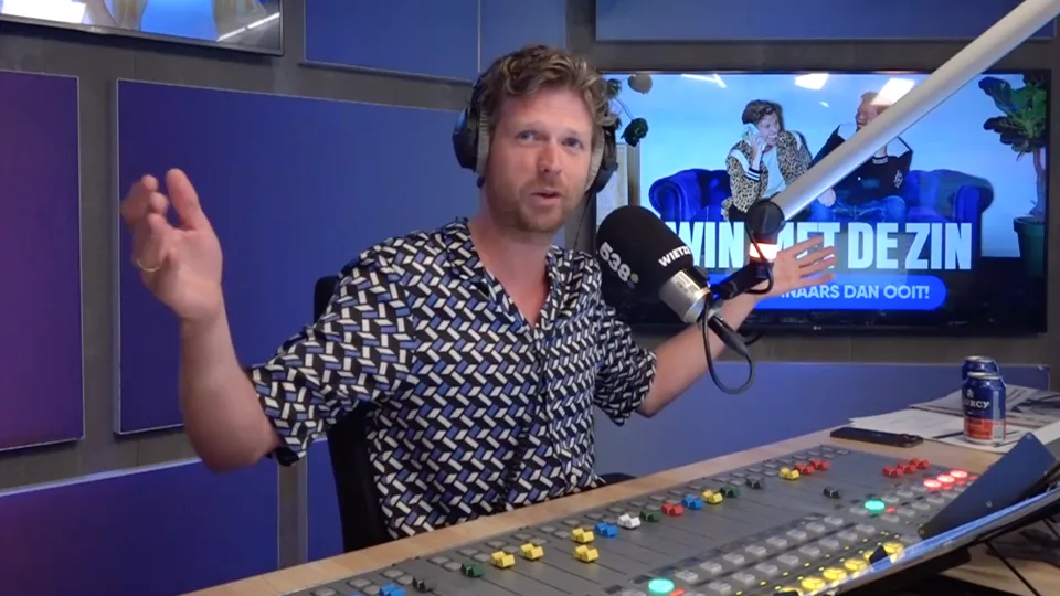 Frank Dane belt met Wietze & Klaas in De 538 Ochtend