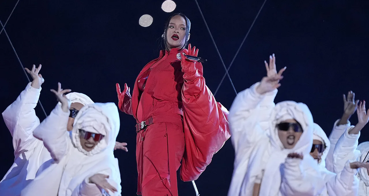 Rihanna's comeback tijdens de Amerikaanse Super Bowl!