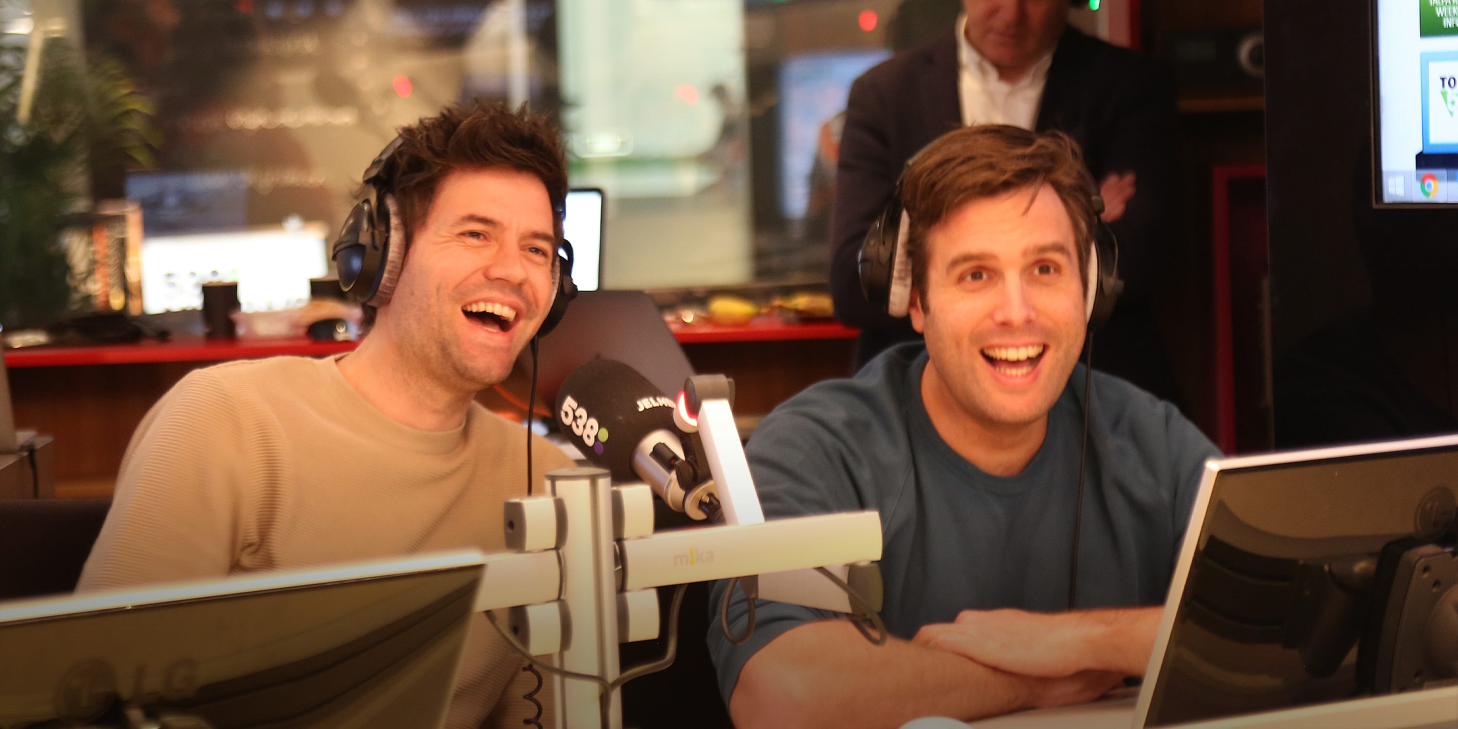 Nick & Simon in de studio