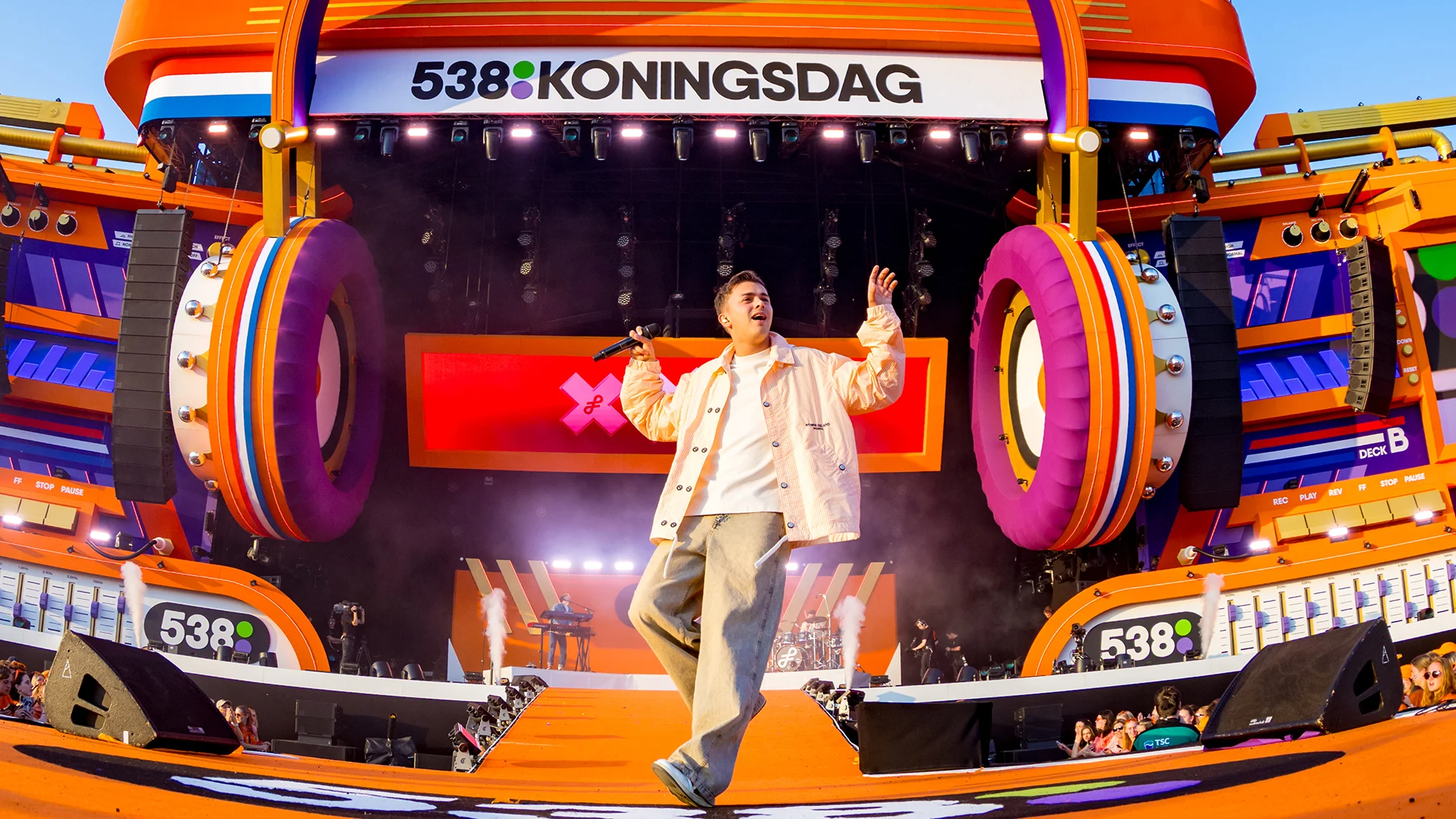 Flemming danst automatisch op 538 Koningsdag 2025! 🕺
