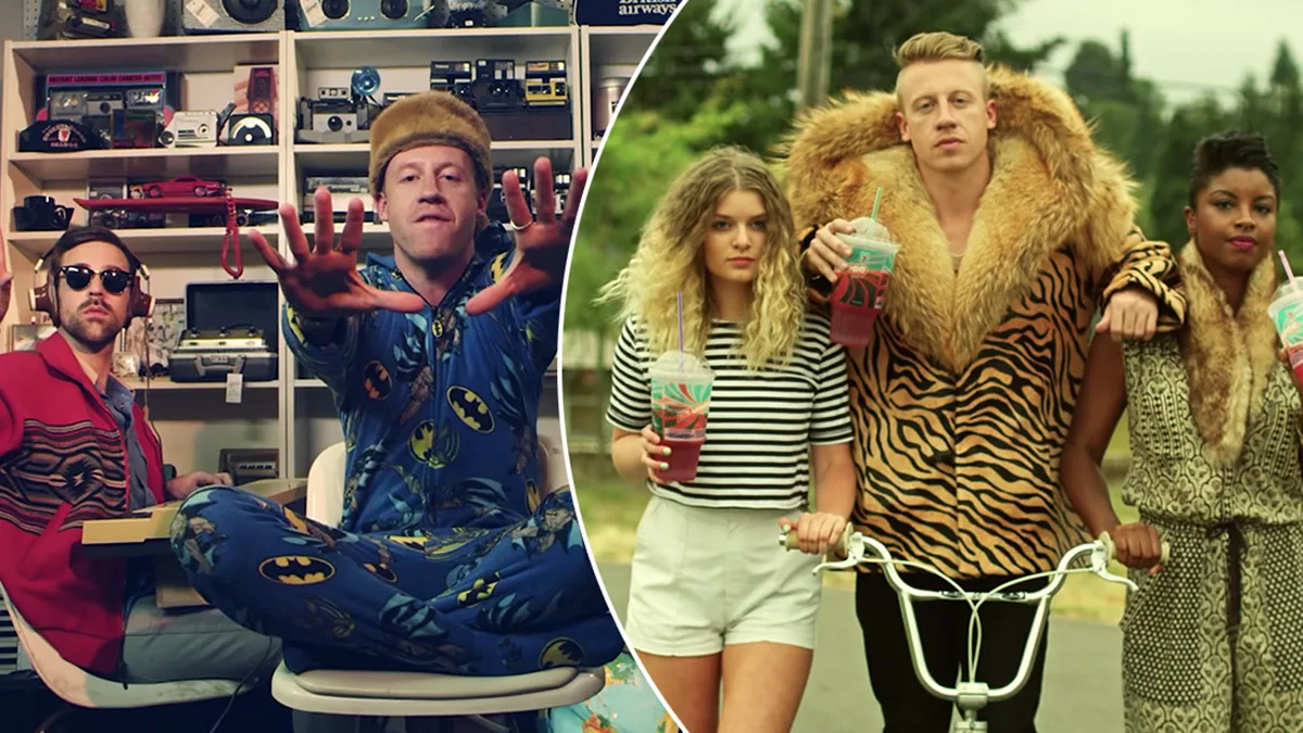 9 jaar geleden op #1: Thrift Shop van Macklemore en Ryan Lewis