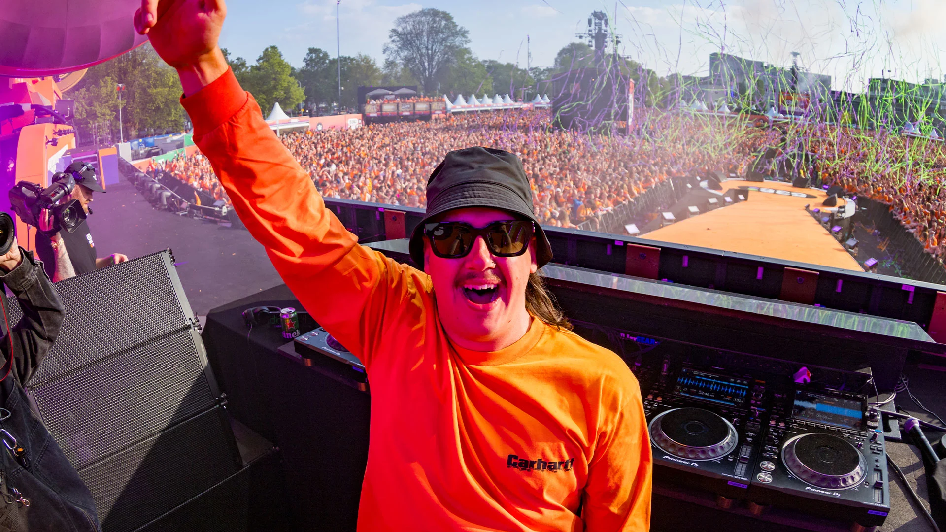 De Australische dj Cyril was erbij op 538 Koningsdag!