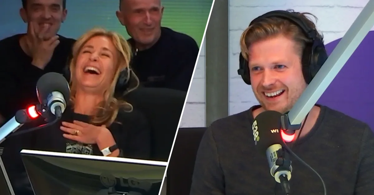 Wendy van Dijk hard gedist in Weekend Wietze!