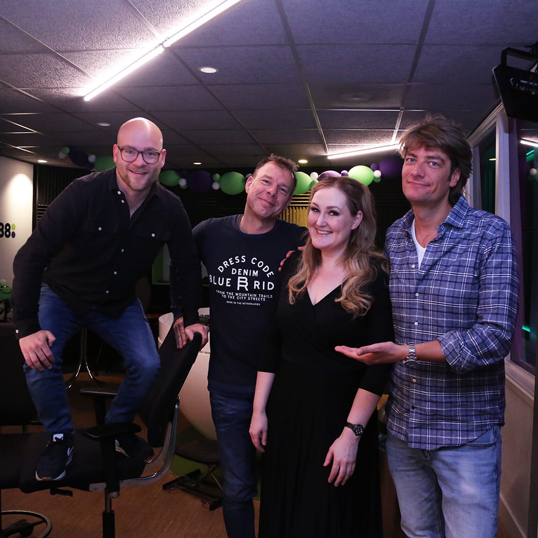 Franks eerste woorden in de 538 Ochtendshow