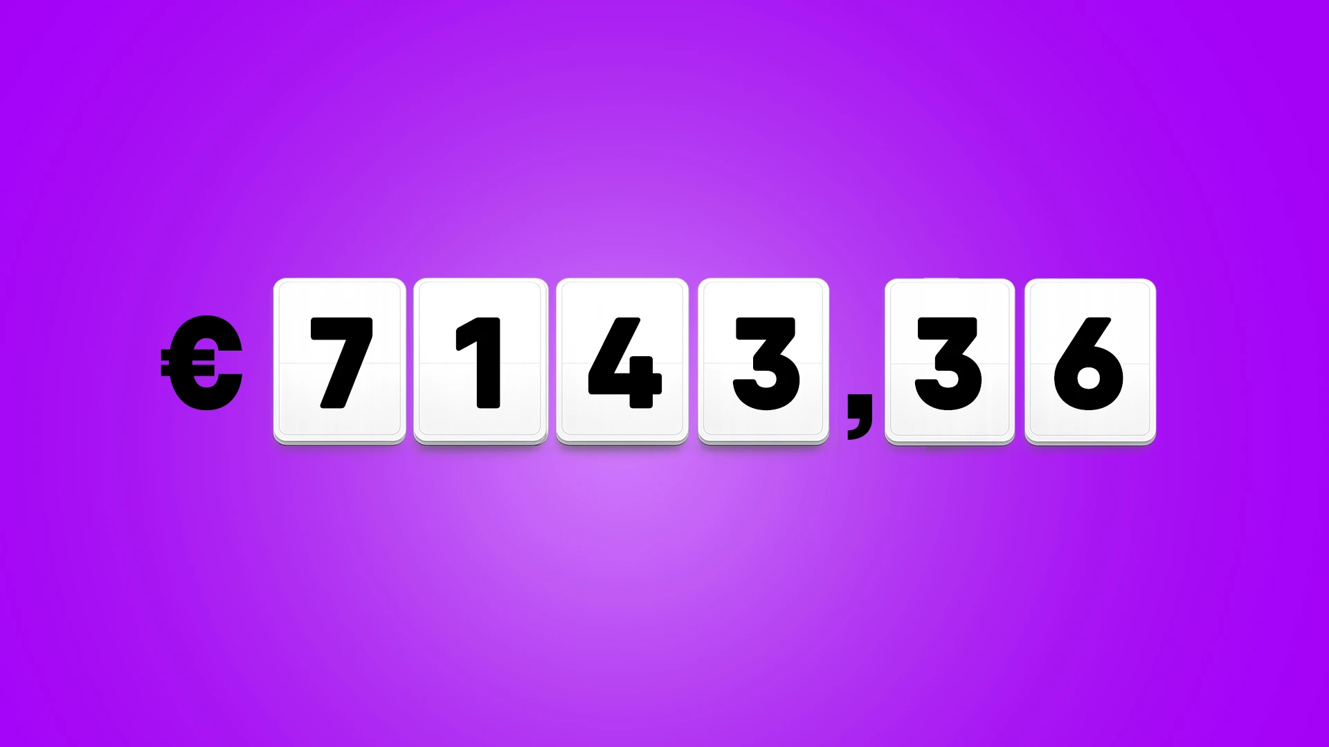 Zoveel geld zit er in de pot van Hierrr Met Je Rekening!