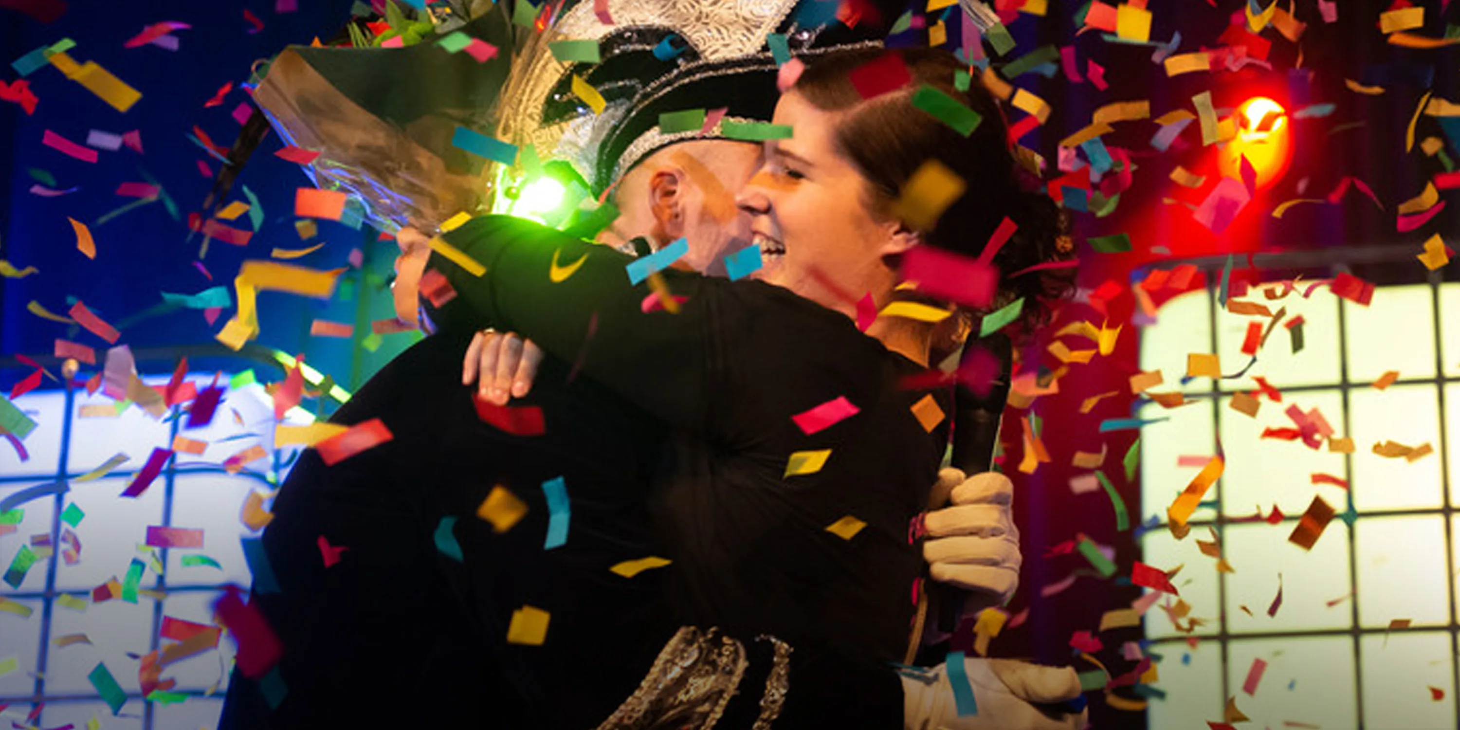 Carnavalsprins Roy vroeg zijn vriendin op bijzondere wijze ten huwelijk