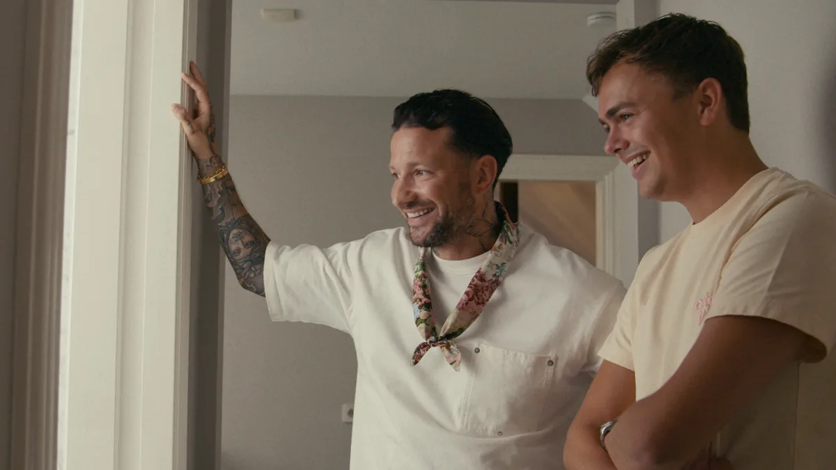 Kraantje Pappie op bezoek bij Flemming in Home of Hits!