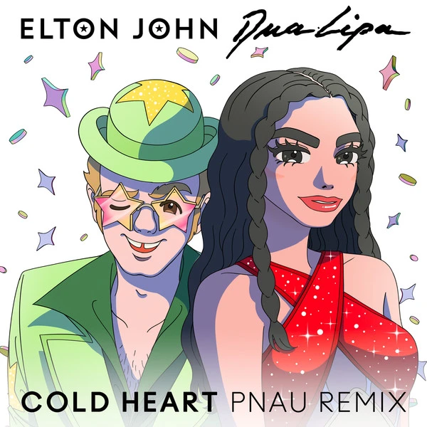 GEMAAKT: ELTON JOHN & DUA LIPA - Cold Heart (PNAU Remix)