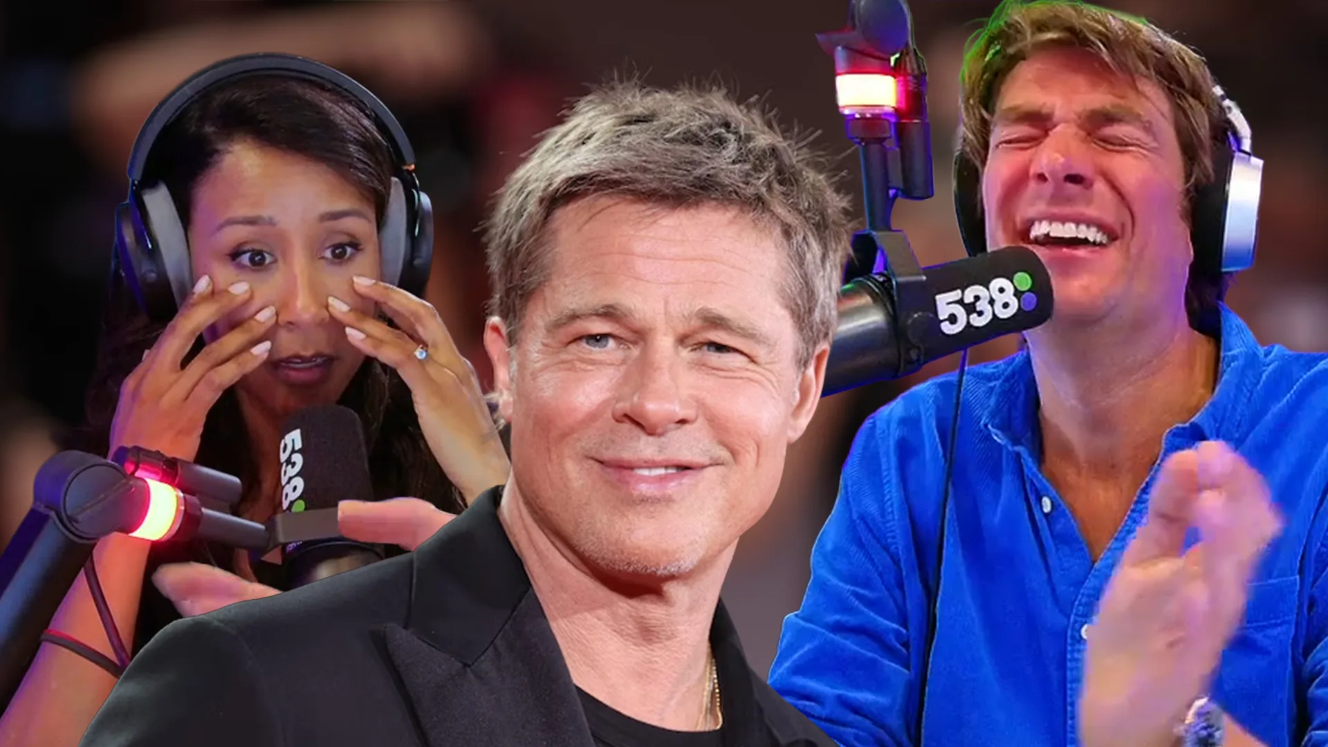 En dan zit ineens Brad Pitt bij je in het restaurant 😲