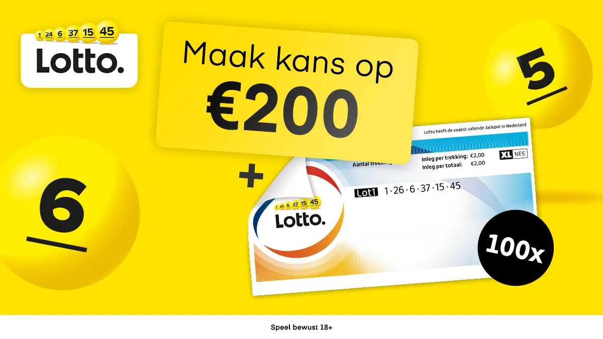 Cashen maar! Maak kans op € 200 en 100 Lotto loten in de Kwis met Ballen! 🤑