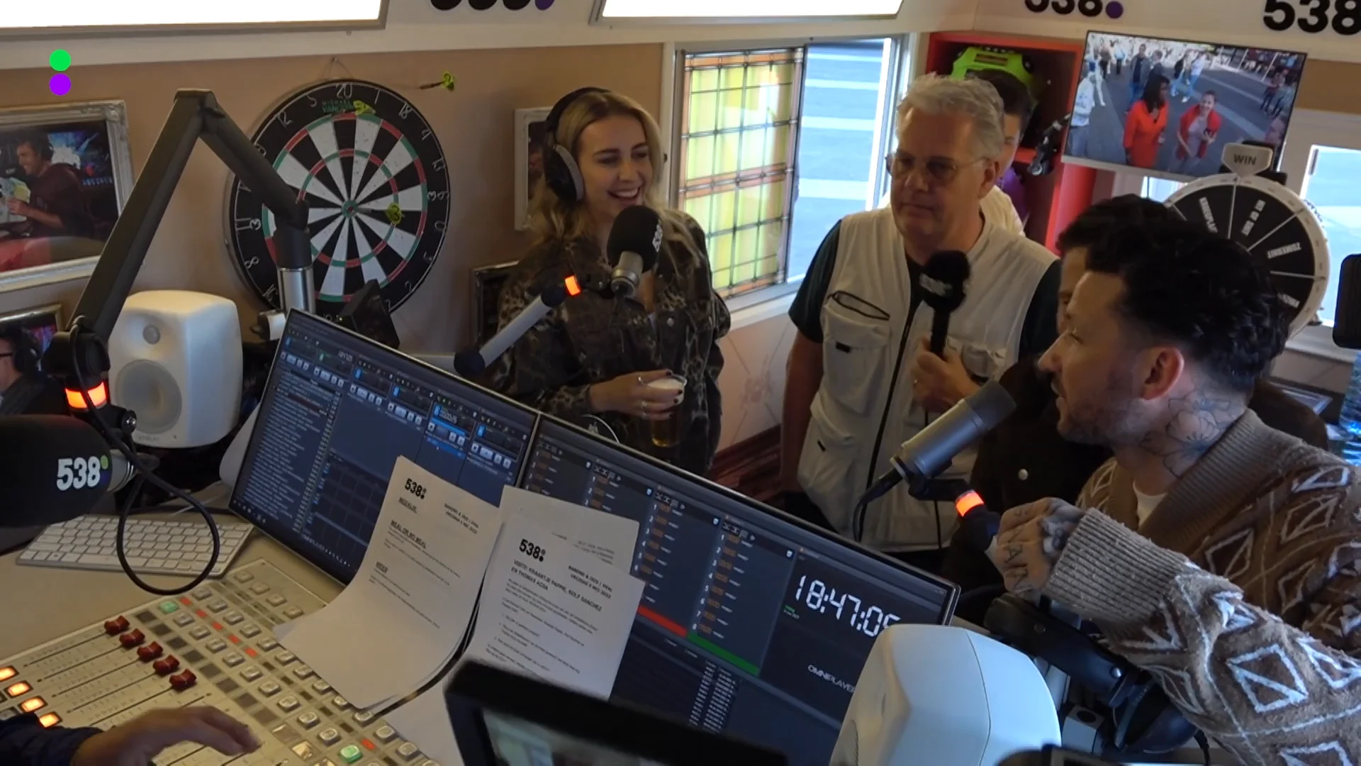 Wie van de 3 met Kraantje, Rolf en Thomas