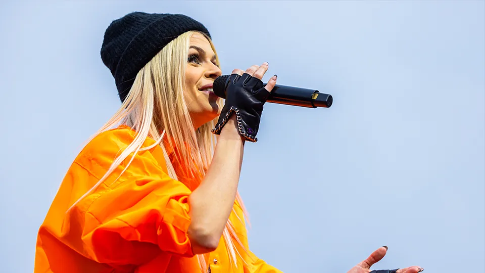 Davina Michelle op 538 Koningsdag