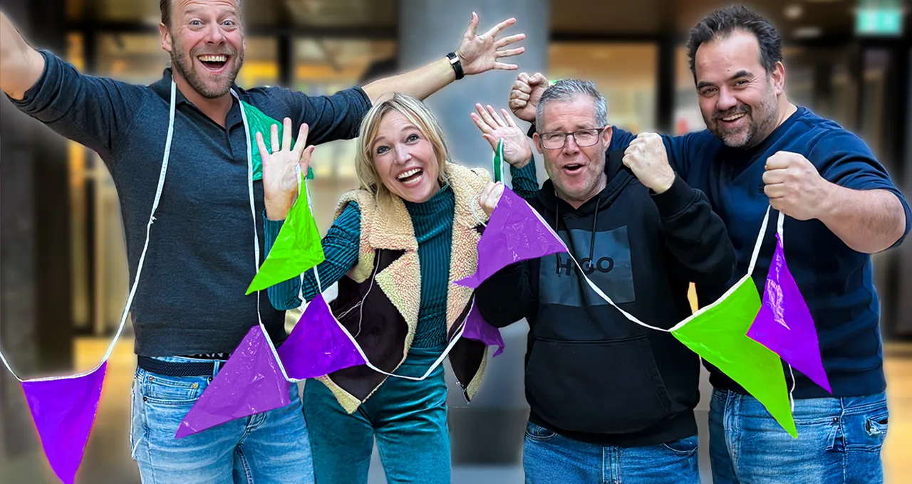 Luister vanaf nu de héle dag naar De 538 Ochtendshow!