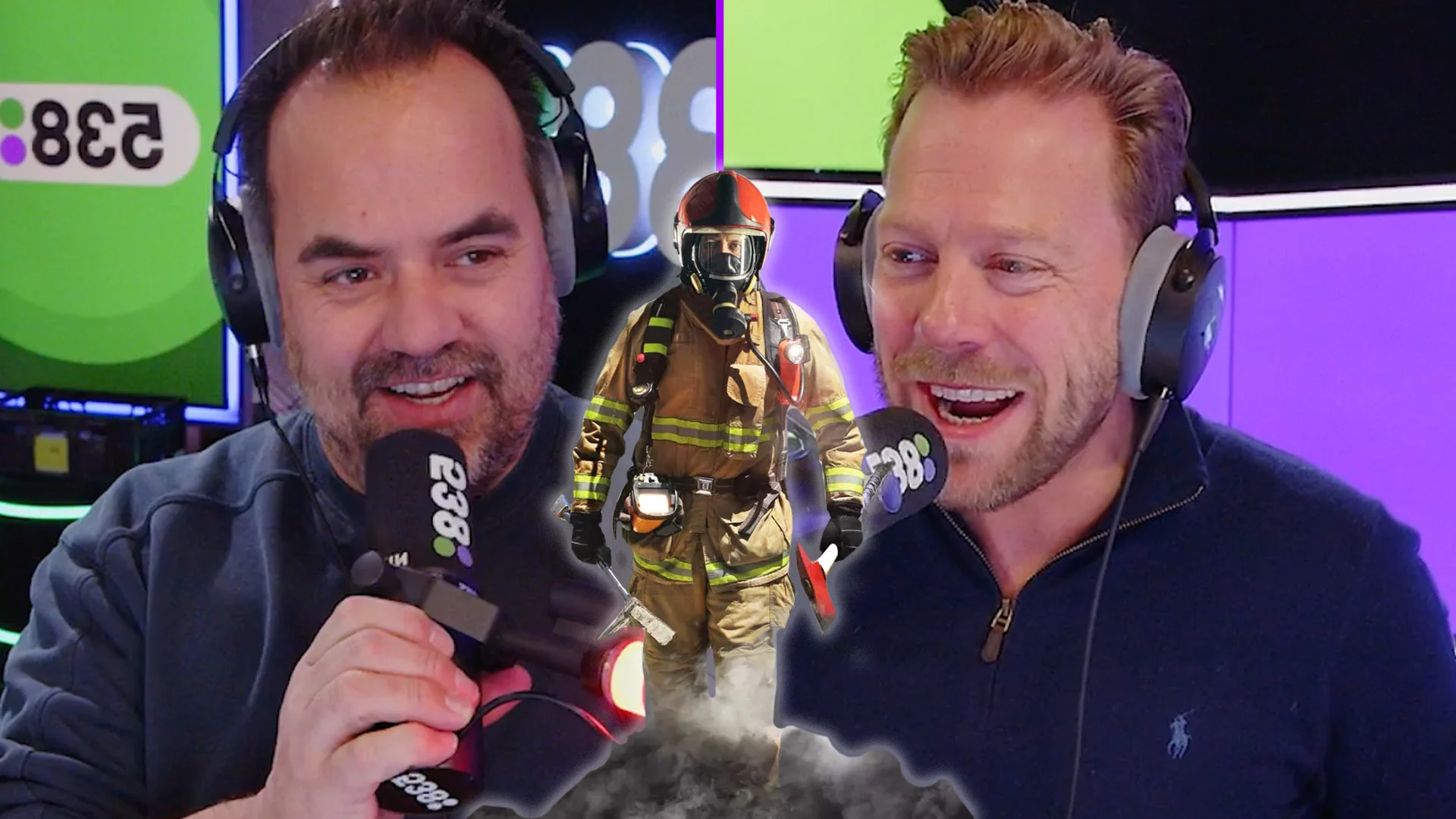 Brandweermannen uit Amsterdam gaan in volledig pak meelopen met De 538 Ochtendrun 👩‍🚒