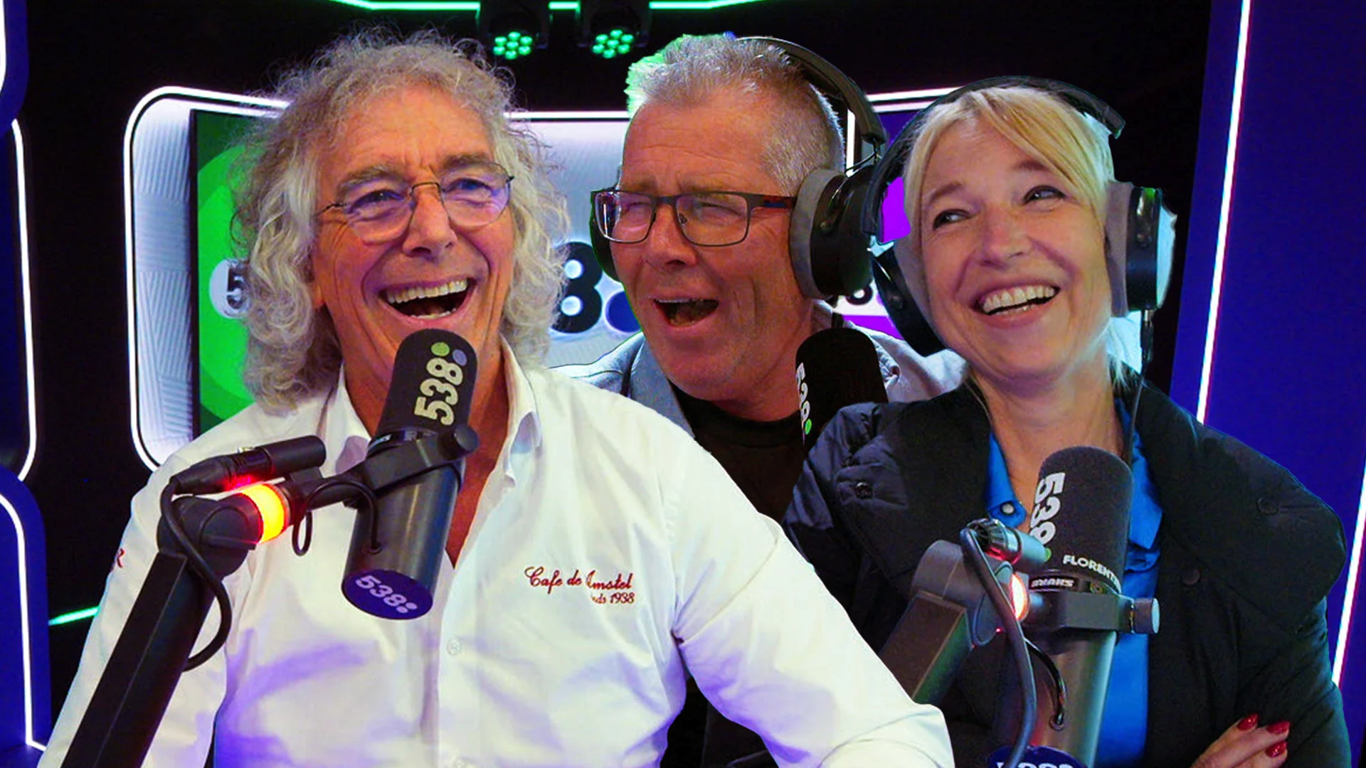 Arie met een nieuwe Sam en Moos-mop