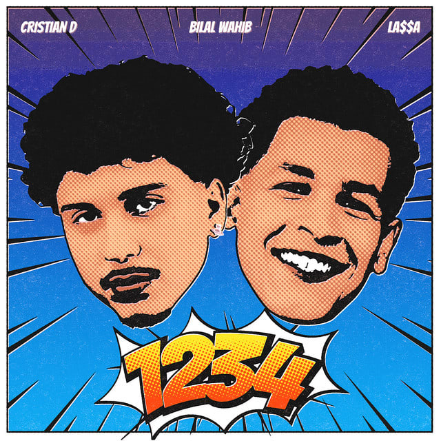 GEKRAAKT: CRISTIAN D & BILAL WAHIB &  LA$$A - 1234