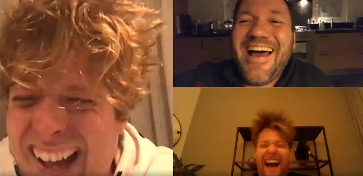 Online vergadering van Wietze, Chris en Klaas loopt compleet uit de hand!