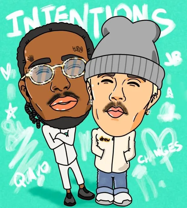GEMAAKT: Justin Bieber ft. Quavo - Intentions