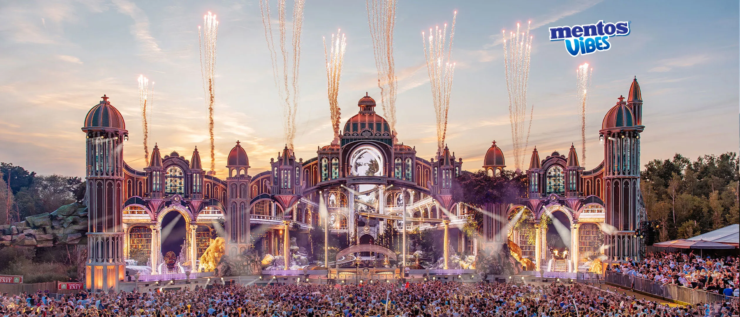 Ga naar Tomorrowland met 538 en Mentos Vibes