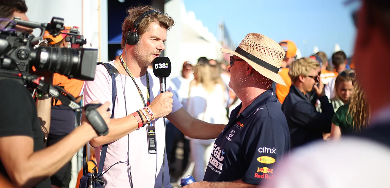 Dit was 538 vanaf Zandvoort!